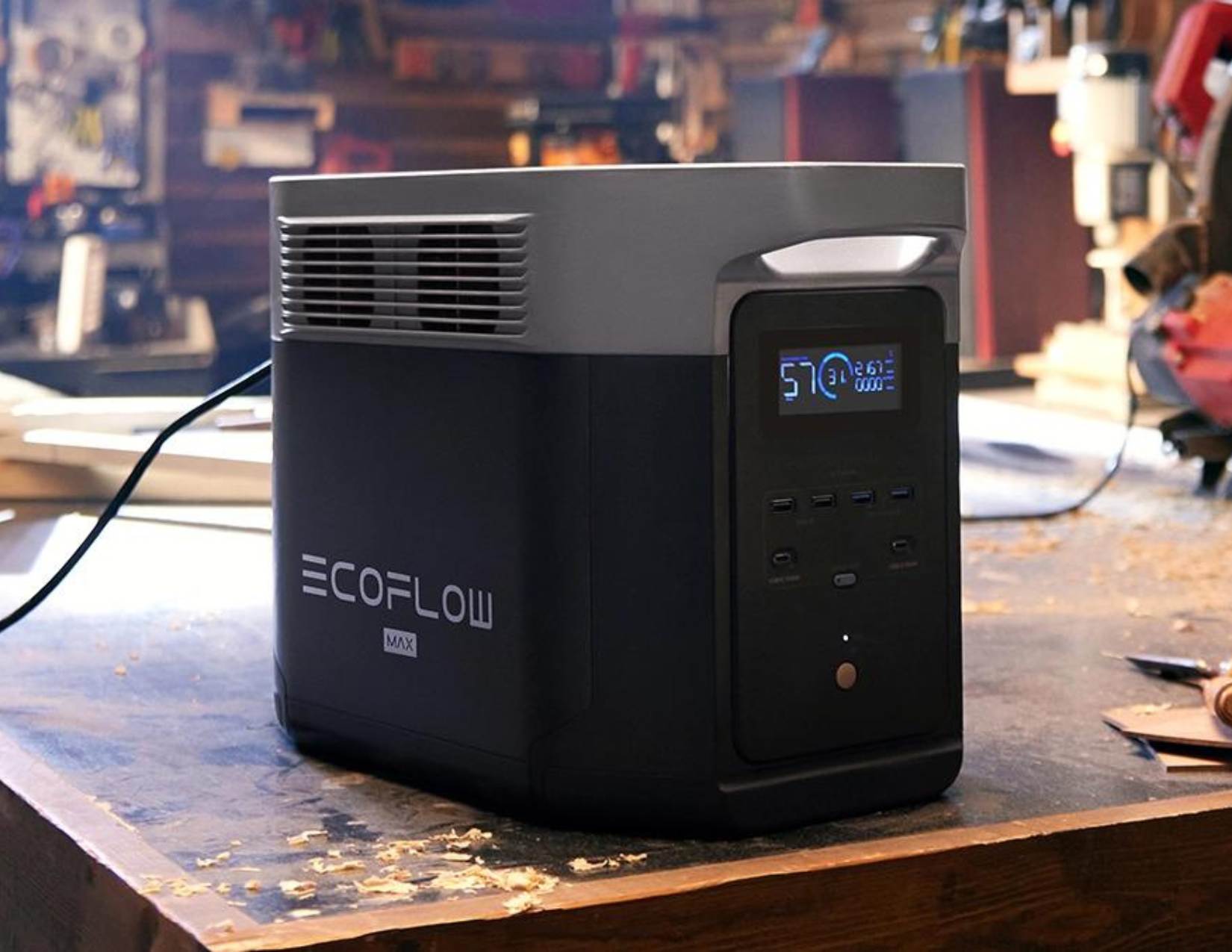 EcoFlow DELTA 2 Max Portable Power Station W/ 220W Solar Panel