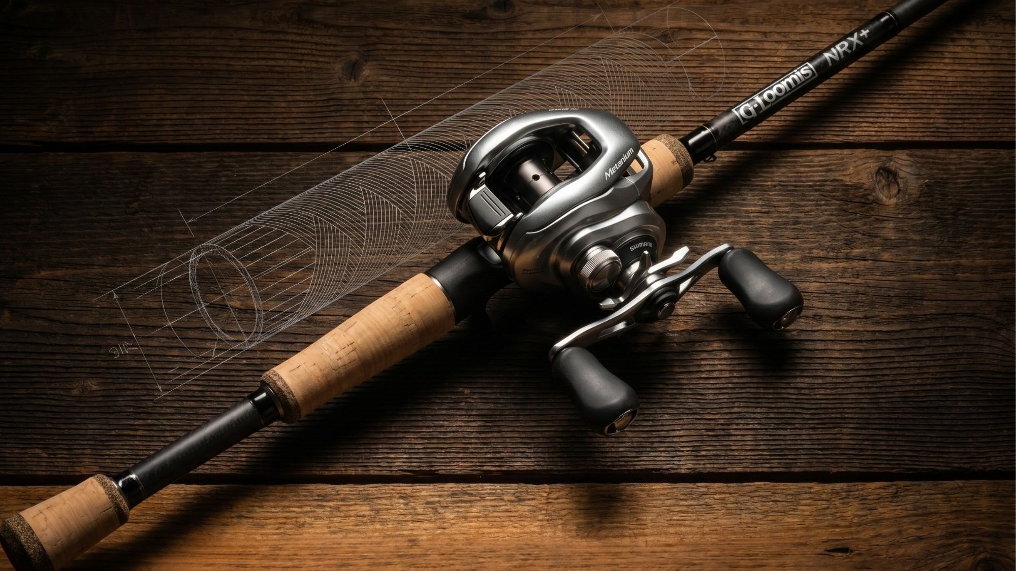 G.Loomis NRX+ Shimano Metanium Rod/Reel Combo
